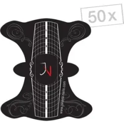 50 Stück Juliana Nails Modellierschablonen