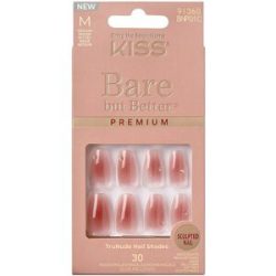 Kiss Bare-But-Better Prem Nails Shine Pink
