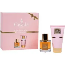 150ml Gisada Ambassador For Women Set (EdP 50ml + Shower Gel 100ml)