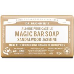 DR. BRONNER'S MAGIC BAR SOAP Sandalwood Jasmine 140 g