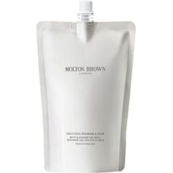 MOLTON BROWN Delicious Rhubarb & Rose Bath & Shower Gel Refill 400 ml