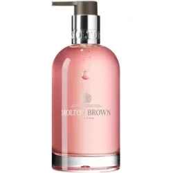 200ml MOLTON BROWN Delicious Rhubarb & Rose Fine Liquid Hand Wash Glas Bottle