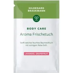 10 Stück Hildegard Braukmann BODY CARE Aroma Frischetücher Lavendel Grapefruit