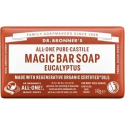 140g DR. BRONNER'S MAGIC BAR SOAP Eucalyptus