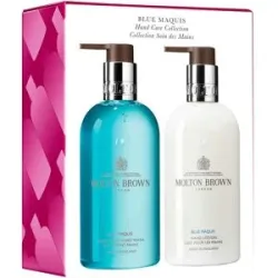 600ml MOLTON BROWN Blue Maquis Hand Care Collection (Wash 300ml + Lotion 300ml)