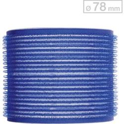 Efalock Haftwickler Blau Ø 78 mm, Pro Packung 6 Stück