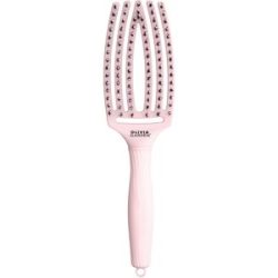 Olivia Garden Fingerbrush Combo Pastel Pink M, 6-reihig