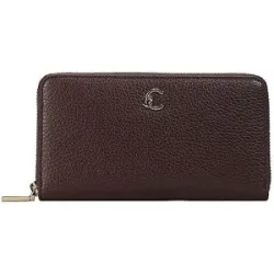 Coccinelle Geldbörse METALLIC SOFT dunkelrot Damen