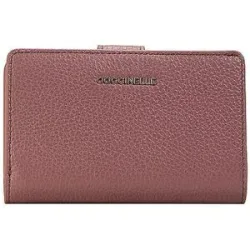 Coccinelle Geldbörse METALLIC SOFT rosa Damen