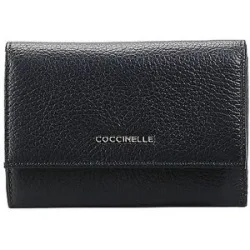 Coccinelle Geldbörse METALLIC SOFT dunkelblau Damen