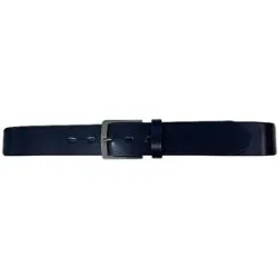 CONDOR Ledergürtel  dunkelblau   100 Herren
