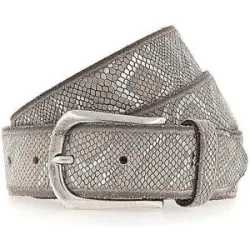 B.BELT Ledergürtel SABIA silber   95 damen