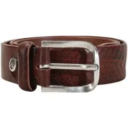 B.BELT Ledergürtel braun   80 Herren