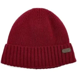 BARBOUR Mütze - Haube CARLTON rot Herren