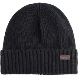 BARBOUR Mütze - Haube CARLTON schwarz Herren