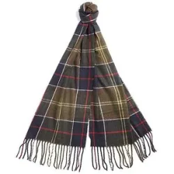 BARBOUR Geschenkset 2-teilig Schal und Mütze SWINTON CHRISTMAS olive Herren