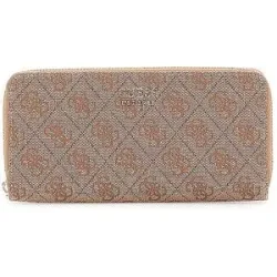 Guess Geldbörse BRENTON Large beige Damen