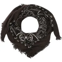 KUJTEN Kaschmirschal - Bandana HACHIKO  braun Damen