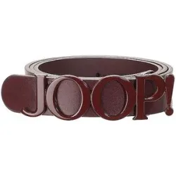 JOOP! Ledergürtel dunkelrot   80 Damen