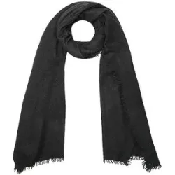 MOULETA Kaschmirschal schwarz Damen