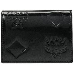 MCM Geldbörse AREN Mini schwarz damen