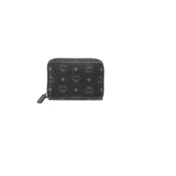 MCM Geldbörse VERITAS VISETOS Mini schwarz Damen