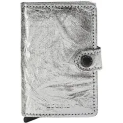 SECRID Geldbörse - Miniwallet Crunch silver silber damen