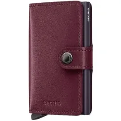 SECRID Geldbörse - Miniwallet Original cranberry dunkelrot Damen