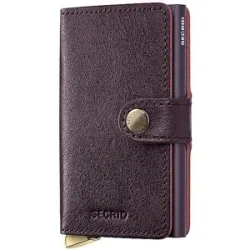 SECRID Geldbörse - Miniwallet Premium bordeaux dunkelrot damen