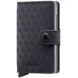 SECRID Geldbörse - Miniwallet Optical black titanium schwarz Damen