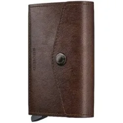 SECRID Geldbörse - Miniwallet Envelope Chocolate braun Damen