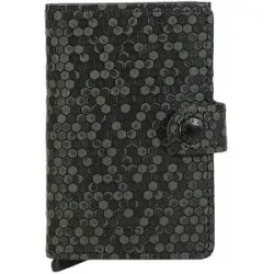 SECRID Geldbörse - Miniwallet Hexagon green grün Damen