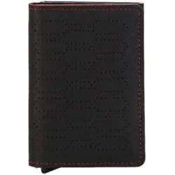 SECRID Geldbörse - Slimwallet Fuel black-red schwarz Damen