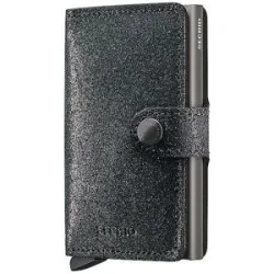 SECRID Geldbörse - Slimwallet Stars schwarz Damen