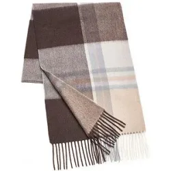 SEIDENFALTER Kaschmirschal beige Herren