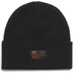 SUPERDRY Mütze - Haube  schwarz Herren