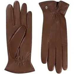 ROECKL Lederhandschuhe ANTWERPEN braun   7 Damen