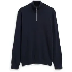 ARMEDANGELS Troyer Pullover FAABES blau   XXL Herren
