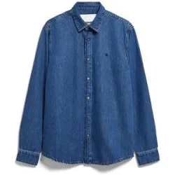 ARMEDANGELS Jeanshemd  blau   S Herren