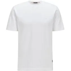 Boss T-Shirt Regular Fit THOMPSON weiss   L herren