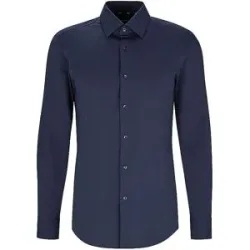 Boss Hemd Slim Fit Hank blau   41 Herren