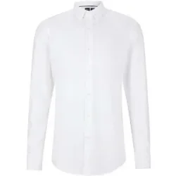 Boss Hemd Slim Fit HANK weiss   41 Herren