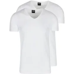 Boss T-Shirt 2er Pkg weiss   S Herren