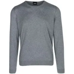 Boss Pullover Slim Fit LENO-P grau   XXXL herren
