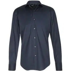 Boss Hemd Slim Fit P-HANK dunkelblau   44 Herren