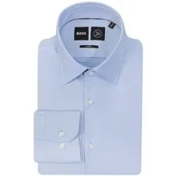 Boss Hemd Slim Fit HANK  hellblau   40 herren