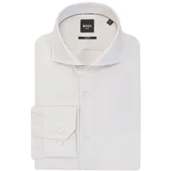 Boss Hemd Slim Fit beige   43 Herren