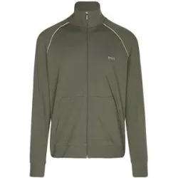 Boss Loungewear Sweatjacke JACKET Z olive   M herren