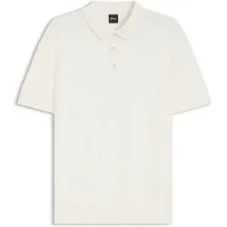 Boss Poloshirt H-LURAZIO creme   S herren