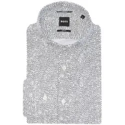 Boss Hemd Slim Fit ROAN weiss   XXL Herren